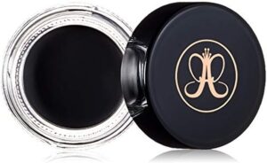 سایه چشم کرمی Anastasia Beverly Hills Waterproof Cream Eyeshadow, Jet Black | کاملاً ضدآب با رنگدانه فوق‌مشکی و ماندگاری بالا