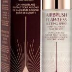اسپری تثبیت کننده آرایش Charlotte Tilbury Airbrush Flawless Setting Spray | ماندگاری ۱۶ ساعته و فینیش بی‌نقص بدون ایجاد چربی