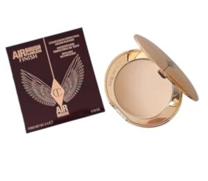 پنکیک آرایشی Charlotte Tilbury Refillable Airbrush Flawless Finish | 8g | Medium | با خاصیت مات‌کنندگی و محوکننده منافذ و خطوط صورت