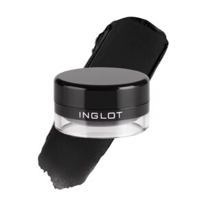 خط چشم ژله‌ای Inglot 77 gel black liner long lasting | ضد آب با ماندگاری فوق‌العاده بالا