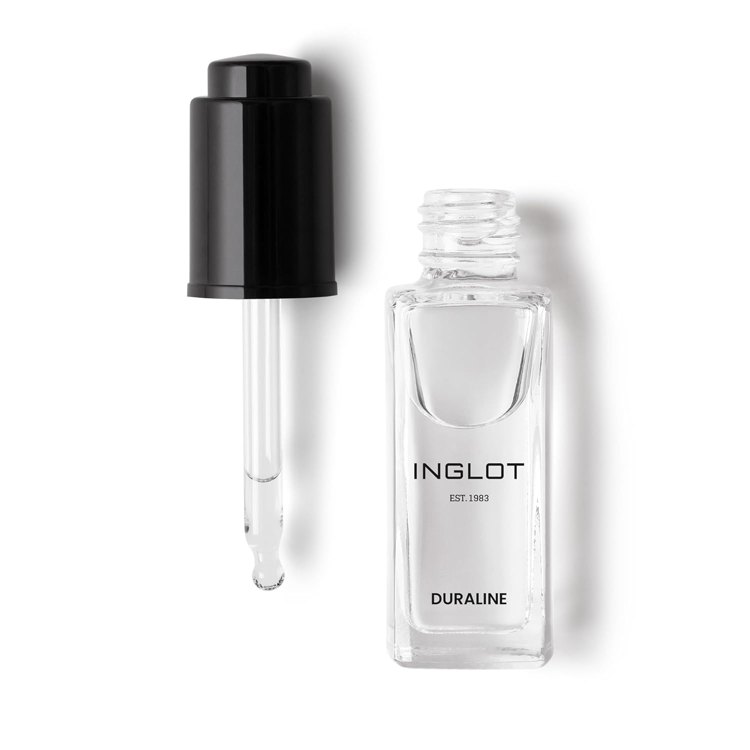 قطره مکمل آرایش Inglot DURALINE | ضدآبکننده و تبدیل سایه به خط چشم ماندگار