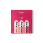 ست لب و برق لب KIKO Milano Glossy Lip Set 03 | پک ۳ عددی با خاصیت حجم‌دهندگی سه بعدی و مرطوب‌کنندگی لب