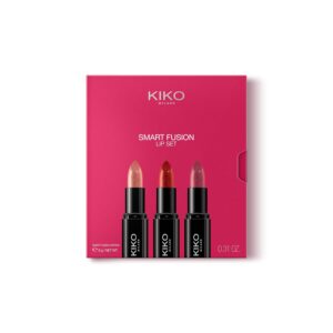 ست رژ لب ۳ عددی KIKO Milano Smart Fusion Lip Set 02 | با جلوه براق و بافت نرم و مغذی