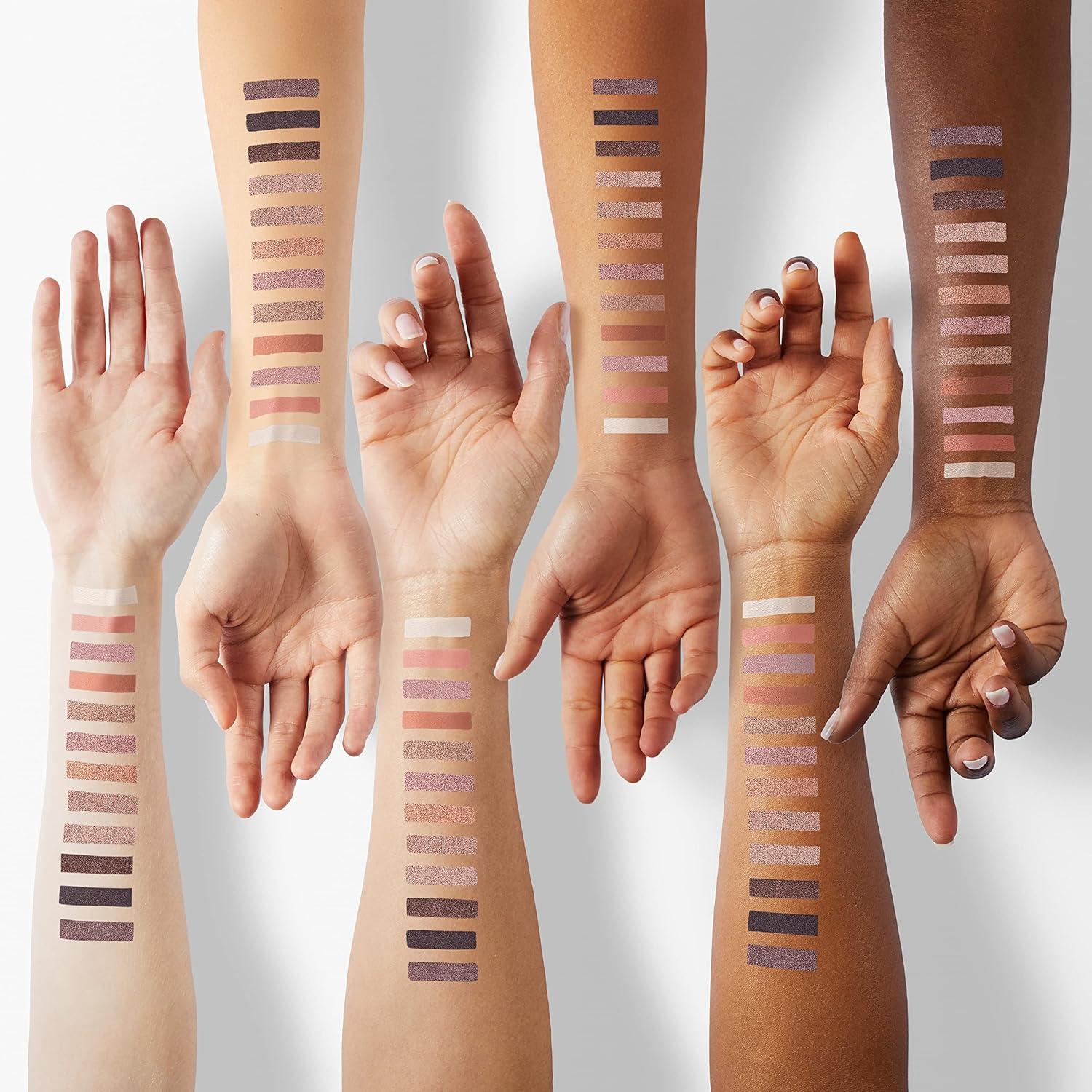 پالت سایه چشم L.A. Girl Beauty Brick Eyeshadow, Nudes | ۱۲ رنگ کاربردی با پیگمنت بالا و بافت مخملی