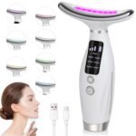 ماساژور صورت و گردن Necomi Face Sculpting tool | مجهز به ۷ حالت نوری و حرارت ضد چروک برای لیفتینگ و جوانسازی پوست (01-01)