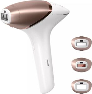 دستگاه لیزر بدن و صورت PHILIPS Lumea BRI955/60 | سه سری هوشمند و قابلیت استفاده بدون سیم (شارژی)