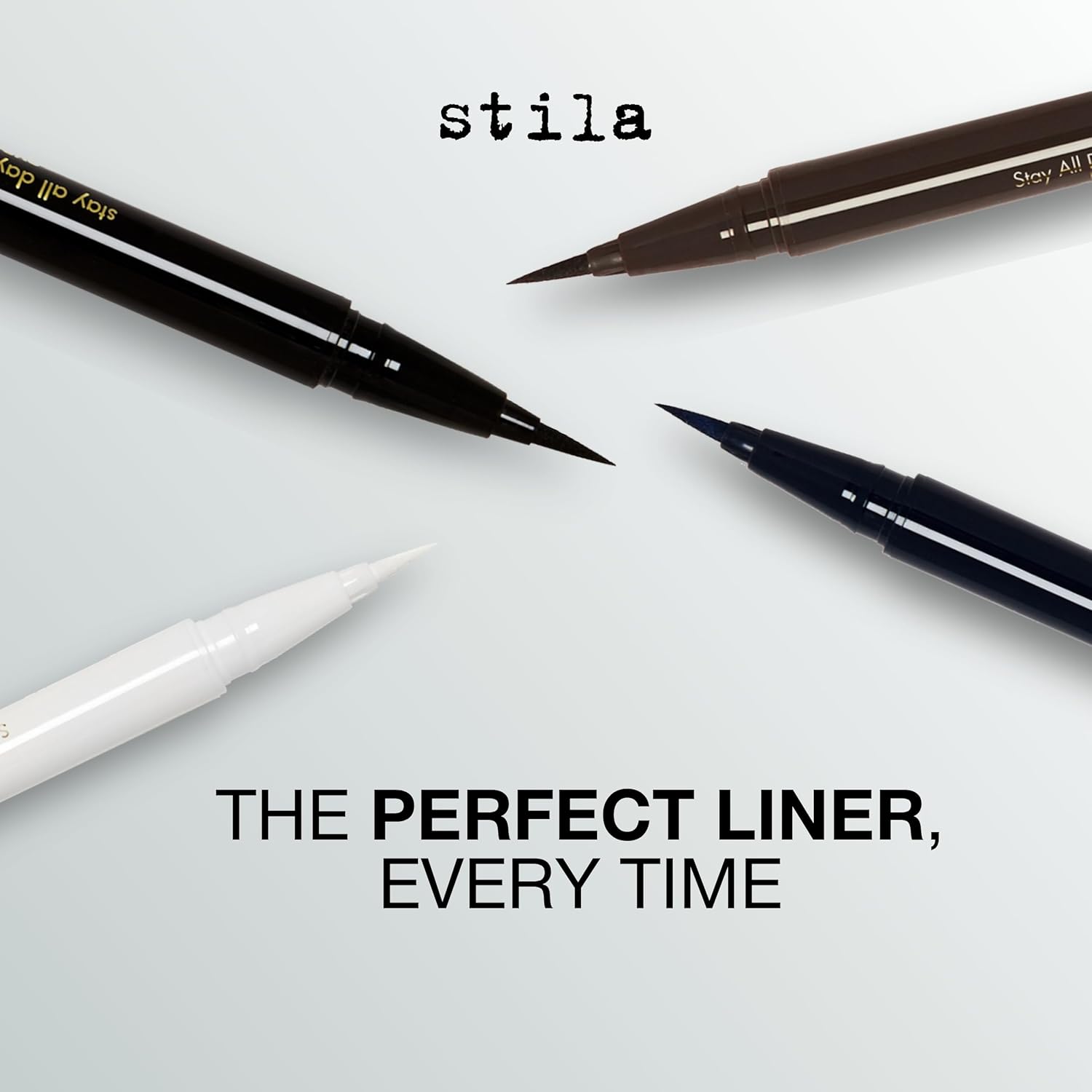 خط چشم مویی ضد آب Stila Stay All Day Waterproof Liquid Eye Liner - Micro Tip | با سری بسیار ظریف و ماندگاری بالا